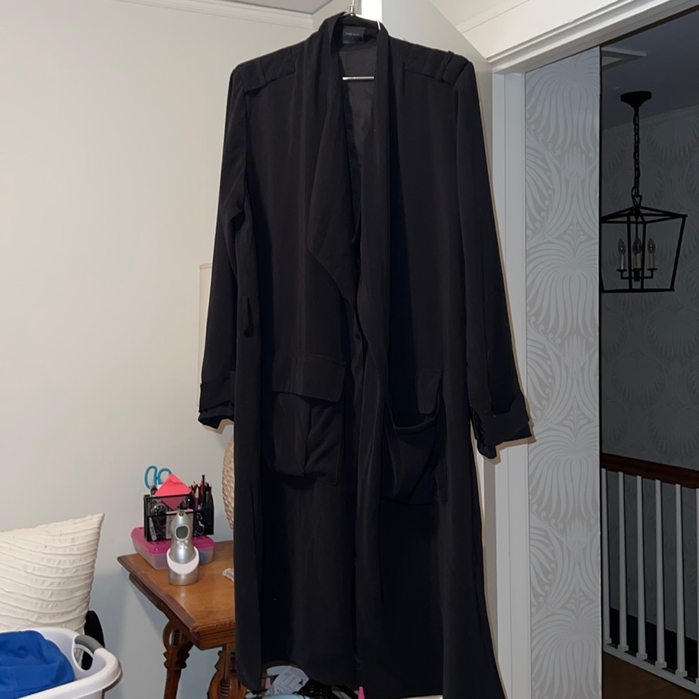 Pure Navy light- weight dress coat